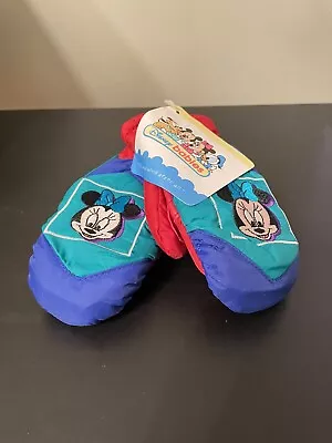 Vintage Disney Babies Mittens Minnie Mouse Gloves • $3.99