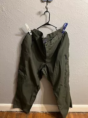 511 Tactical Mens 50x30  Taclite Pro Pants Cargo Pocket Army Green • $24