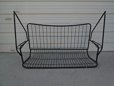 Courting Swing Homecrest Wire Mid Century Regency Retro Salterini Settee Glider • $799