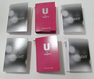 Women's Avon U By Ungaro Eau De Parfum & Spotlight EDT Perfume Sample  Lot • $6.30