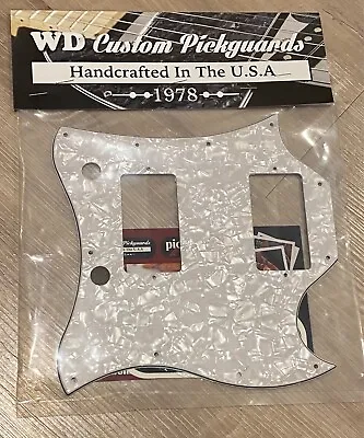 Custom Pickguard For Gibson 1963-1970 Full Face SG White Pearl 4 Ply • $85