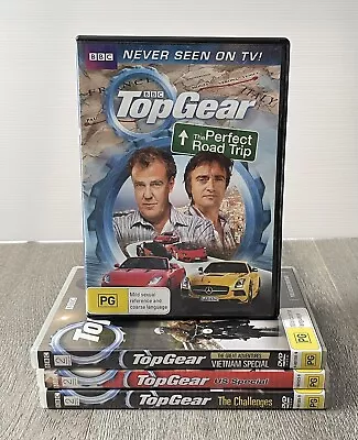 Top Gear TV Show BBC Bundle Lot Of 4 PAL Region 4 (Tracked Postage) • $17.50