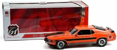 Highway 61-1/18 Scale 1970 Ford Mustang Mach 1 Pace Car Texas INTL.Speedway • $161.62