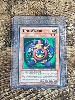 YuGiOh! Time Wizard SDJ-015 • £0.99