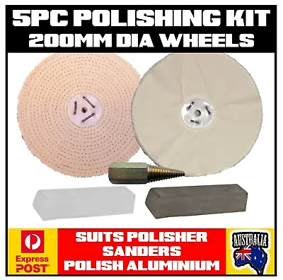 Metal Alloy Polishing Polish Kit Sander/polisher Truck Aluminium Bullbar Tank 8  • $115