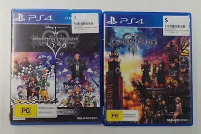 Kingdom Hearts III & Kingdom Hearts HD 1.5 + 2.5 Remix PS4 Game Bundle  • $39