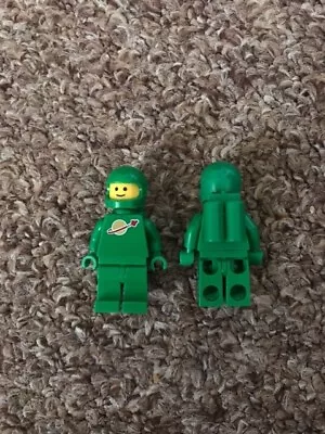 £28 • Buy LEGO Spaceman - Classic Green Mini Figure - Genuine, Rare, Collectible, VGC