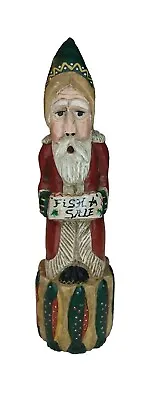 Vtg Christmas Santa Holiday Midwest Of Cannon Falls Limb Folk Fish For Sale 7  • $12.99