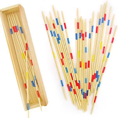 Traditional Mikado Pick Up Sticks Game Wooden Pickup Party`Favour Favo-qe • $8.81