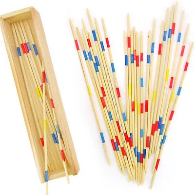 Traditional Mikado Pick Up Sticks Game Wooden Pickup Party`Favour Favo_RZ • $7.72