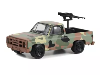 1984 Chevrolet M1009 CUCV In Camouflage 1:64 Scale Model - Greenlight 61030E • $11.95