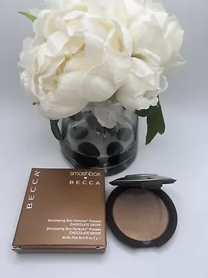 Becca Shimmering Skin Perfector Pressed Chocolate Geode .25 Oz Full Size New Box • $17.99