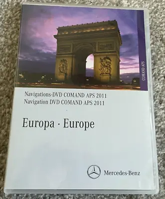 Mercedes Benz Europe 2011 Sat Nav Disc Dvd Rom Europe Satellite Navigation Set 2 • £21.99