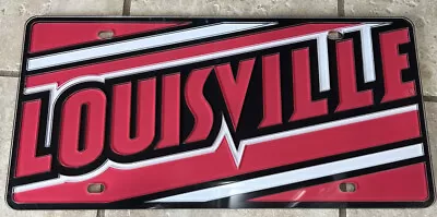 Louisville Cardinals Mega Logo Car Accessory License Plate • $17.95