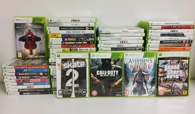 £72 • Buy 80 X Xbox 360 Games JobLot - Spider Man Assassins Creed Skate Fifa GTA Black Ops