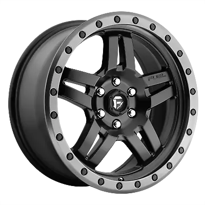 FUEL 1PC Wheels Rim D557 ANZA 20x10 5x127.00 ET-18 4.79BS 78.1CB Black • $457