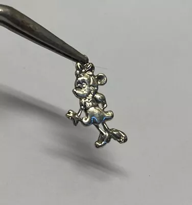 Vintage ~ Disney ~ Minnie Mouse  ~ Sterling Silver ~ Charm~1.1 Grams • $5