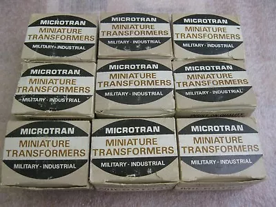 Microtran T4220 Miniature Transformer-lot Of (9) • $54