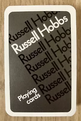 Pack Of Vintage Russell Hobbs Advertising Playing Cards With 1 Joker In Vgc • $10.11