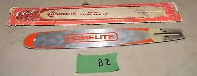 Vintage Homelite Chainsaw Bar Unused Perma-hard Tip Rare Collectible Saw Part B2 • $89.99