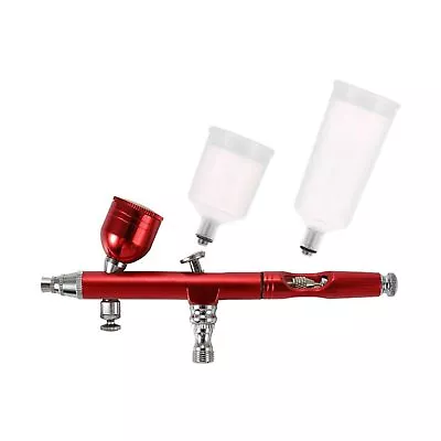 Dual-Action 7cc 20cc 40cc 0.3mm Airbrush Spray Gun Gravity Feed Airbrush Kit ... • $32.77