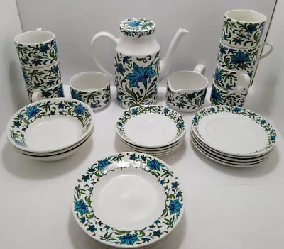 Midwinter Spanish Garden Coffee Set Plus 3 Dishes & 14 Different Size Plates • £39.99