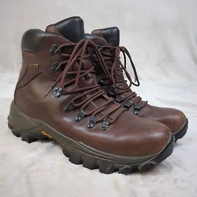 Merrell Boots Mens 9 Leather Hiking Work Yukon Gortex Brown  • $39.99