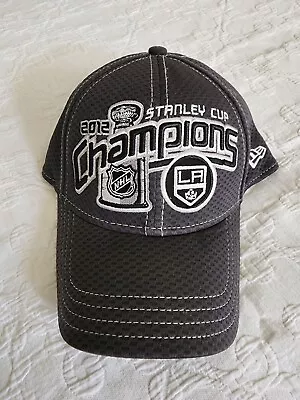 Los Angeles Kings New Era 39Thirty 2012 Stanley Cup Champions Hat Cap Med-Large • $10