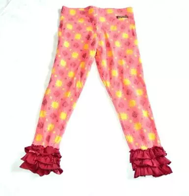 Matilda Jane Heart Soul Pride Phoebe LEGGINGS Size 6 Flowers Pink • $27.57