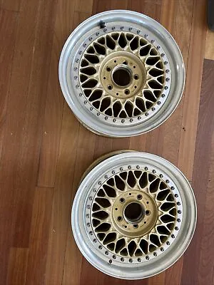 2 X BBS Forged 7x16 Et35 RS011 5x112 3pc Super Rare RS 011 Mercedes And VW • $1850