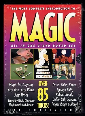 Ammar Trilogy (3 DVD Set) By Michael Ammar - New Magic DVDs • $29.98