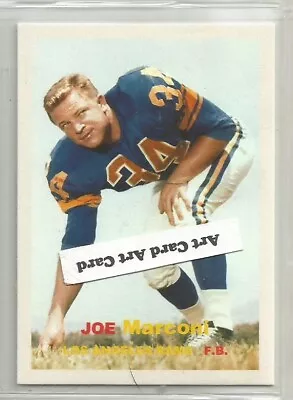 Joe Marconi Los Angeles Rams 2022  Football Art Card • $5.69