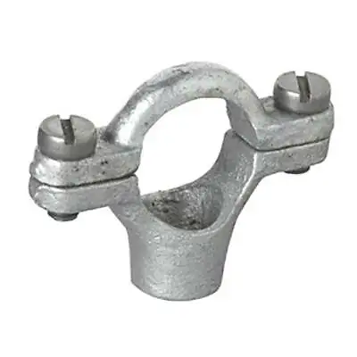 Malleable Iron MUNSEN Ring - Black Or Galvanised - ALL Sizes Pipe Clips Hangers • £7.27