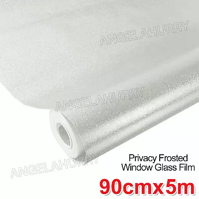 90cm*3m/5m Clear Frosted Home Window Glass Removable Privacy Film-NEW • $14.99