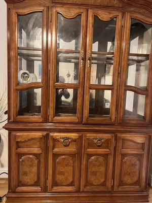 £15.80 • Buy Display Cabinet With Glass Doors Used