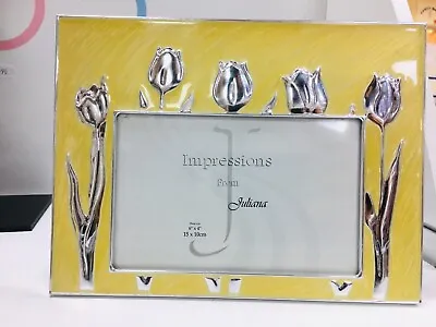 Impressions By Juliana Photo Frames Beautiul Silver  Roses Perect Gift 5* • £9.99