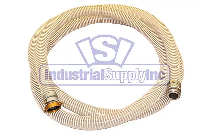 Suction Hose | PVC Clear Flexible | 2  X 20 FT | Pin Lug Style | Assembly | FS • $140.55