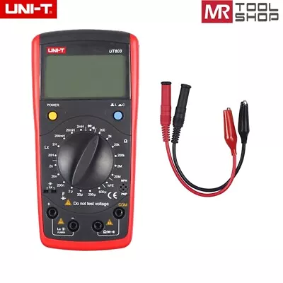 Inductance Capacitance Resistance Tester UNI-T UT603  LCR Ohmmeter Meter Diode T • $49.57