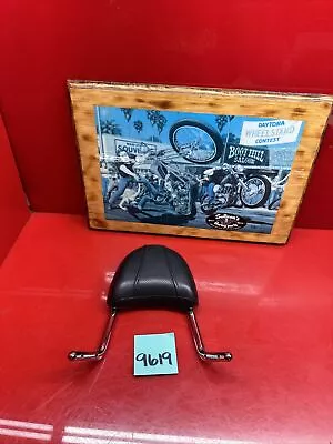 Harley Vrod V Rod Passenger Backrest Seat Pad Upright Pillion Genuine Oem  • $148.75