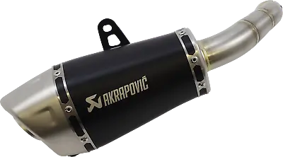 Akrapovic Titanium Slip-On Line Performance Exhaust Muffler S-H125SO4ASZTBL • $727.95