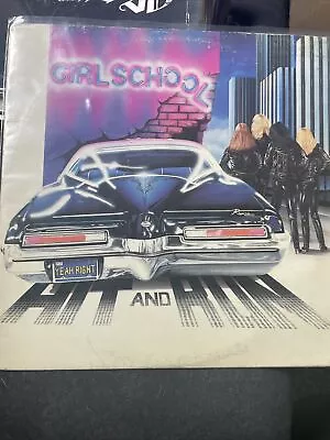 Hit & Run By Girlschool (Record 1981) • $15