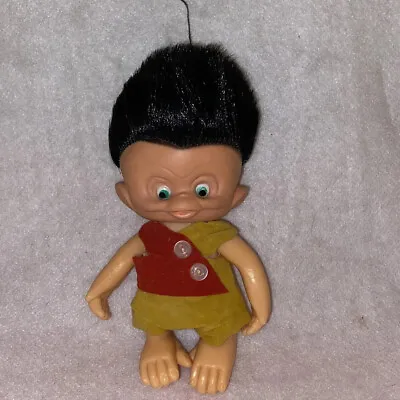 Vintage 1960s UNICA Monkey Troll Boy Doll Posable Hong Kong HTF Rare Collectible • $89.99