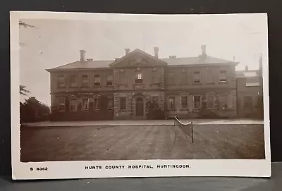 Used Real Photo Hospital Postcard - Huntingdon Huntingdonshire / Cambridgeshire • £4.99