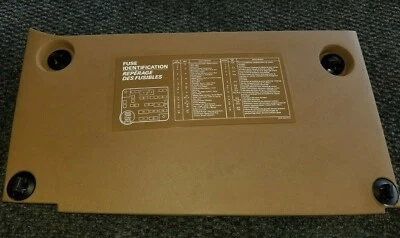 $65 • Buy 1987-1991 Ford F150 F250 F350 Bronco OEM KNEE BOLSTER PANEL FUSE ACCESS DOOR 
