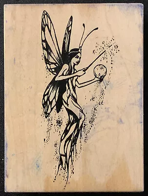 VIP Fairy Nymph Wand Rubber Stamp • $14.99