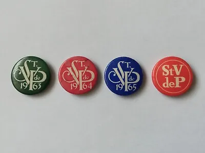 4 - 1960s St Vincent De Paul Tin Fundraising Badges. • £12.50