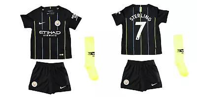 Manchester City Football Kit (Size 4-5y) Infant's Nike Away Kit - Sterling - New • £29.99