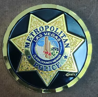 United States Marine Corps / Las Vegas Metropolitan Police Challenge Coin • $45