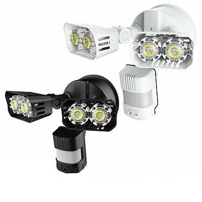 SANSI 18W Outdoor PIR LED Flood Light Motion Sensor Garden Security Lamp 1800lm • £21.39