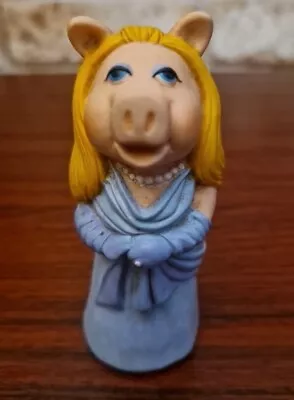 Muppets Vintage Miss Piggy Finger/ Stick Puppet - 3.5  Figure Henson - 1978  • £4.95